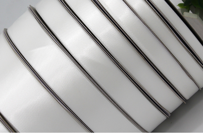 White Encryption Polyester Ribbon Gift Packing Wedding Decorative Christmas Crafts Ribbons Clothing Accessories