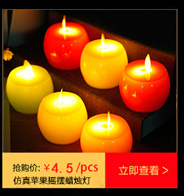 Black Core Tears LED Electronic Candle Light Creative Birthday Wedding Halloween Party Crafts Candle