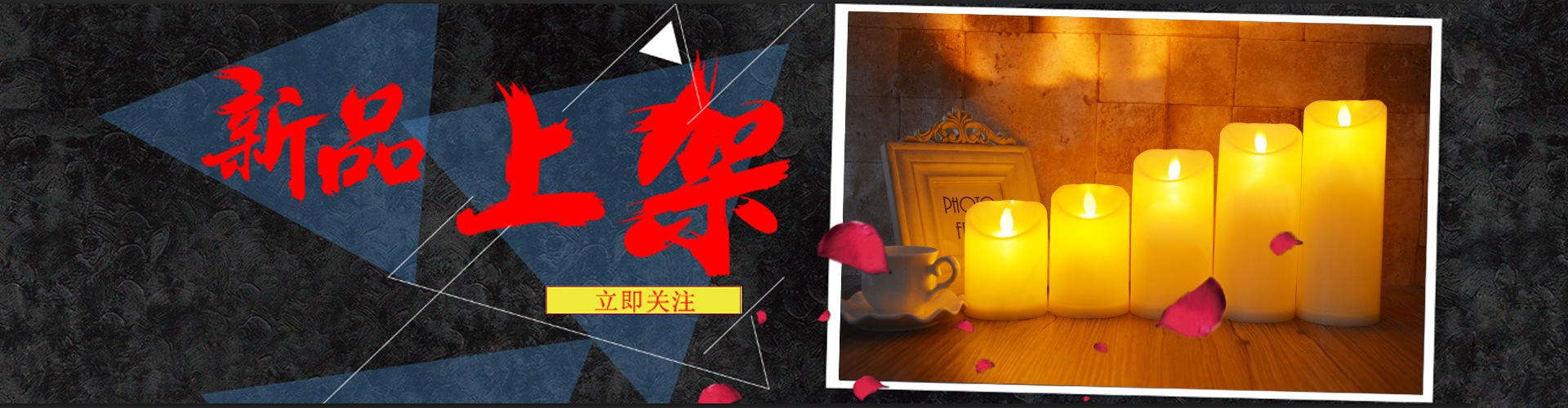 Black Core Tears LED Electronic Candle Light Creative Birthday Wedding Halloween Party Crafts Candle