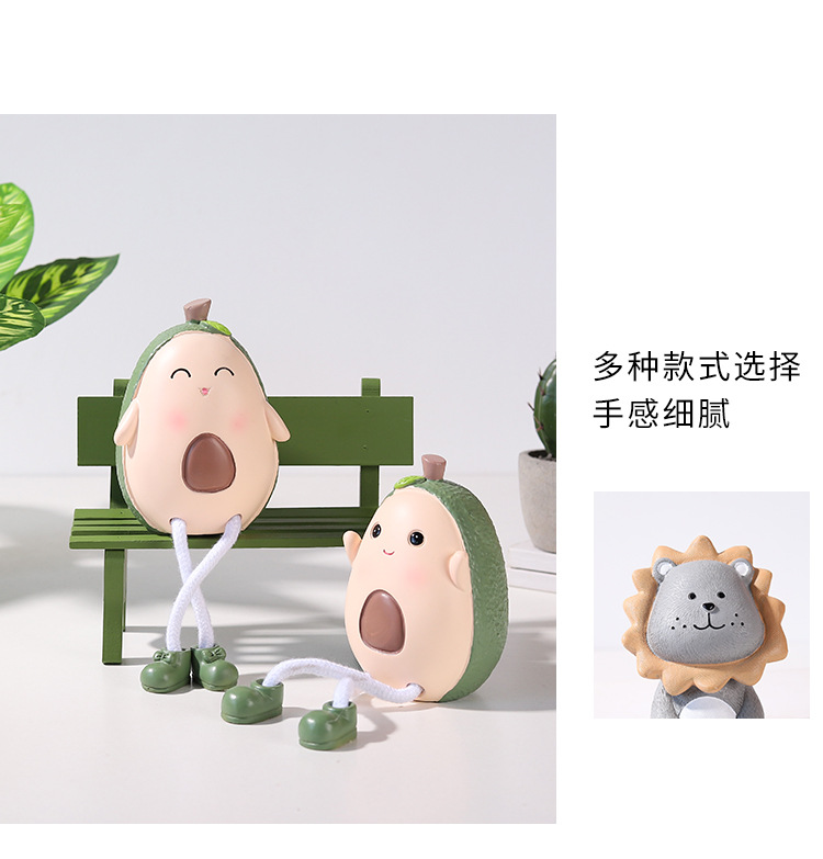 Cute Cartoon Hanging Feet Couple Doll Home Decoration Creative Wedding Gift Birthday Gift Resin Crafts