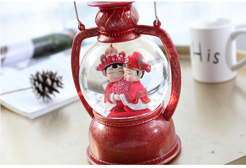 Pony Lantern Festive Wedding Supplies Night Light TikTok Celebrity Inspired Night Light Wedding Room Decoration Resin Crafts