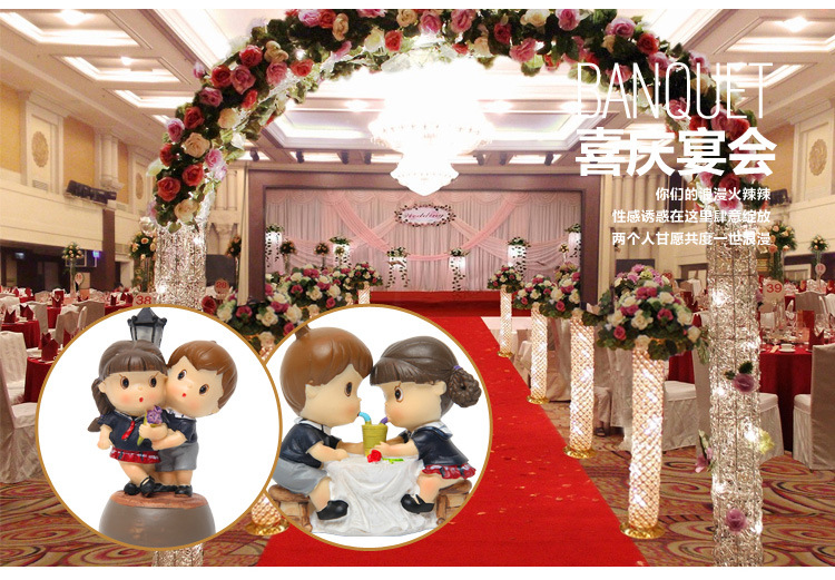 Factory Direct Sales Creative Couple Wedding Small Ornaments Campus Car Ornament Resin Crafts Factory Direct Sales Creative Couple Wedding Small Ornaments Campus Car Ornament Resin Crafts