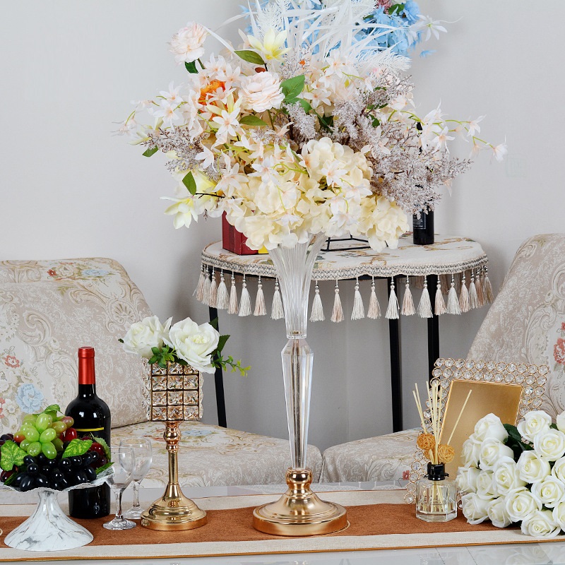 Wedding Props Road Lead Flower Stand Wedding Table Ornaments Flower Device Simple Flower Arrangement Decorative Ornament Wedding Props Road Lead Flower Stand Wedding Table Ornaments Flower Device Simple Flower Arrangement Decorative Ornament