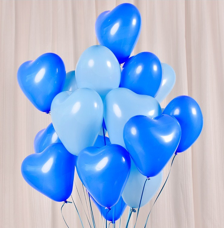 2.2 g thick wedding supplies love balloon wedding room wedding decoration heart-shaped matte ball