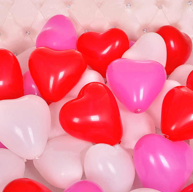 2.2 g thick wedding supplies love balloon wedding room wedding decoration heart-shaped matte ball 2.2 g thick wedding supplies love balloon wedding room wedding decoration heart-shaped matte ball