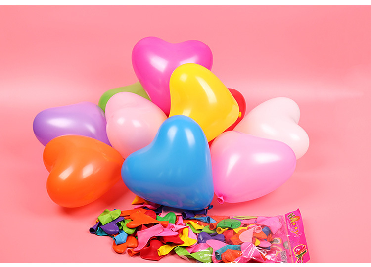 2.2 g thick wedding supplies love balloon wedding room wedding decoration heart-shaped matte ball 2.2 g thick wedding supplies love balloon wedding room wedding decoration heart-shaped matte ball