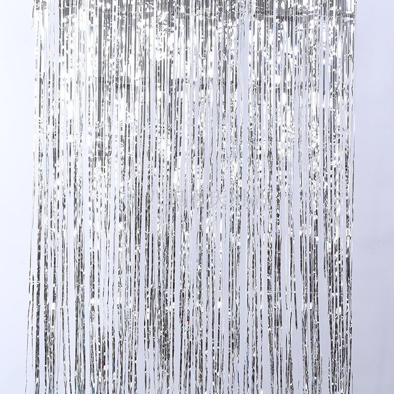 Matte rain tassel curtain decoration party wedding supplies background photo props layout rain Matte rain tassel curtain decoration party wedding supplies background photo props layout rain