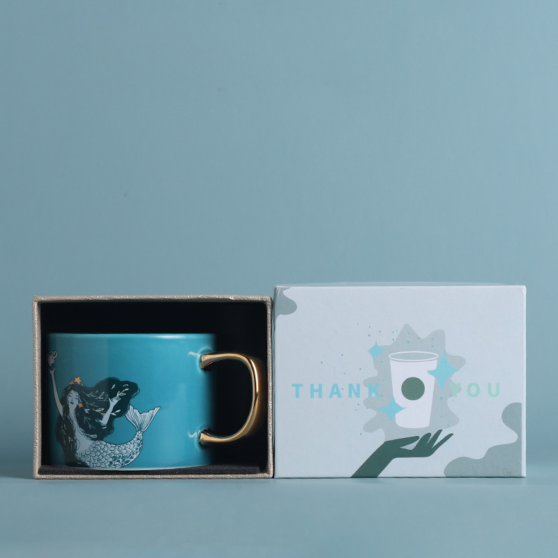 Cup 2020 MidAutumn Festival Cute Cute Rabbit Osmanthus Forest All over the Sky Deep Autumn Glass Straw Mark Vacuum Cup
