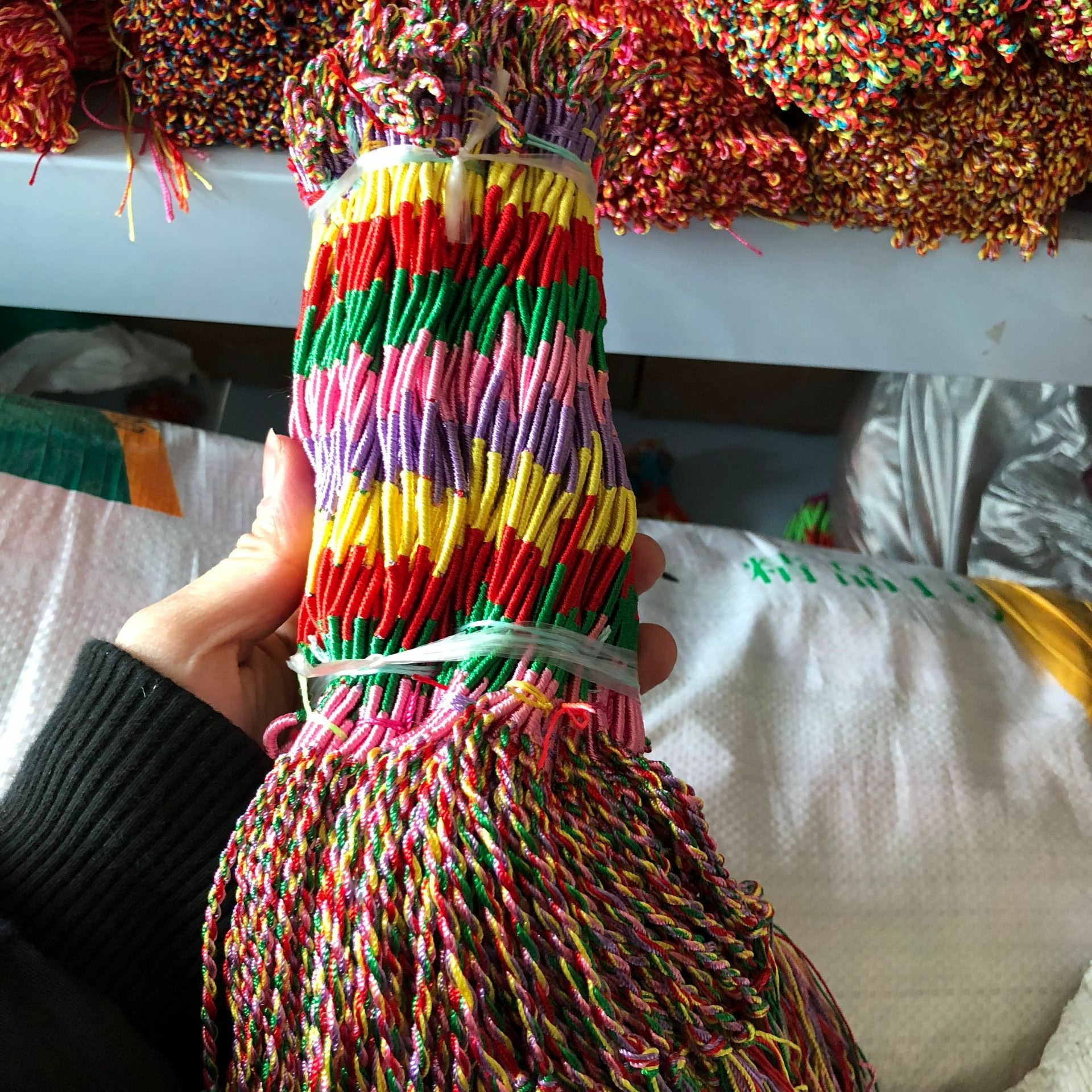 Boat Festival Colorful Rope Bracelet Colorful Ethnic Style Braiding Thread Peace and Lucky Colorful Rope Bracelet Strand Boat Festival Colorful Rope Bracelet Colorful Ethnic Style Braiding Thread Peace and Lucky Colorful Rope Bracelet Strand