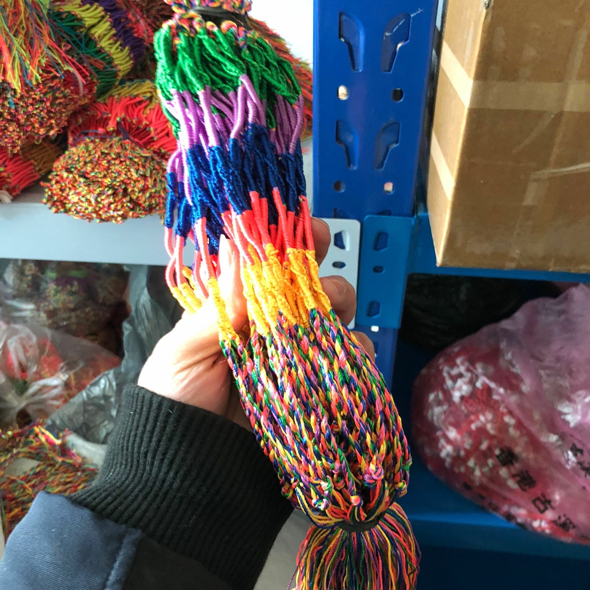 Boat Festival Colorful Rope Bracelet Colorful Ethnic Style Braiding Thread Peace and Lucky Colorful Rope Bracelet Strand Boat Festival Colorful Rope Bracelet Colorful Ethnic Style Braiding Thread Peace and Lucky Colorful Rope Bracelet Strand