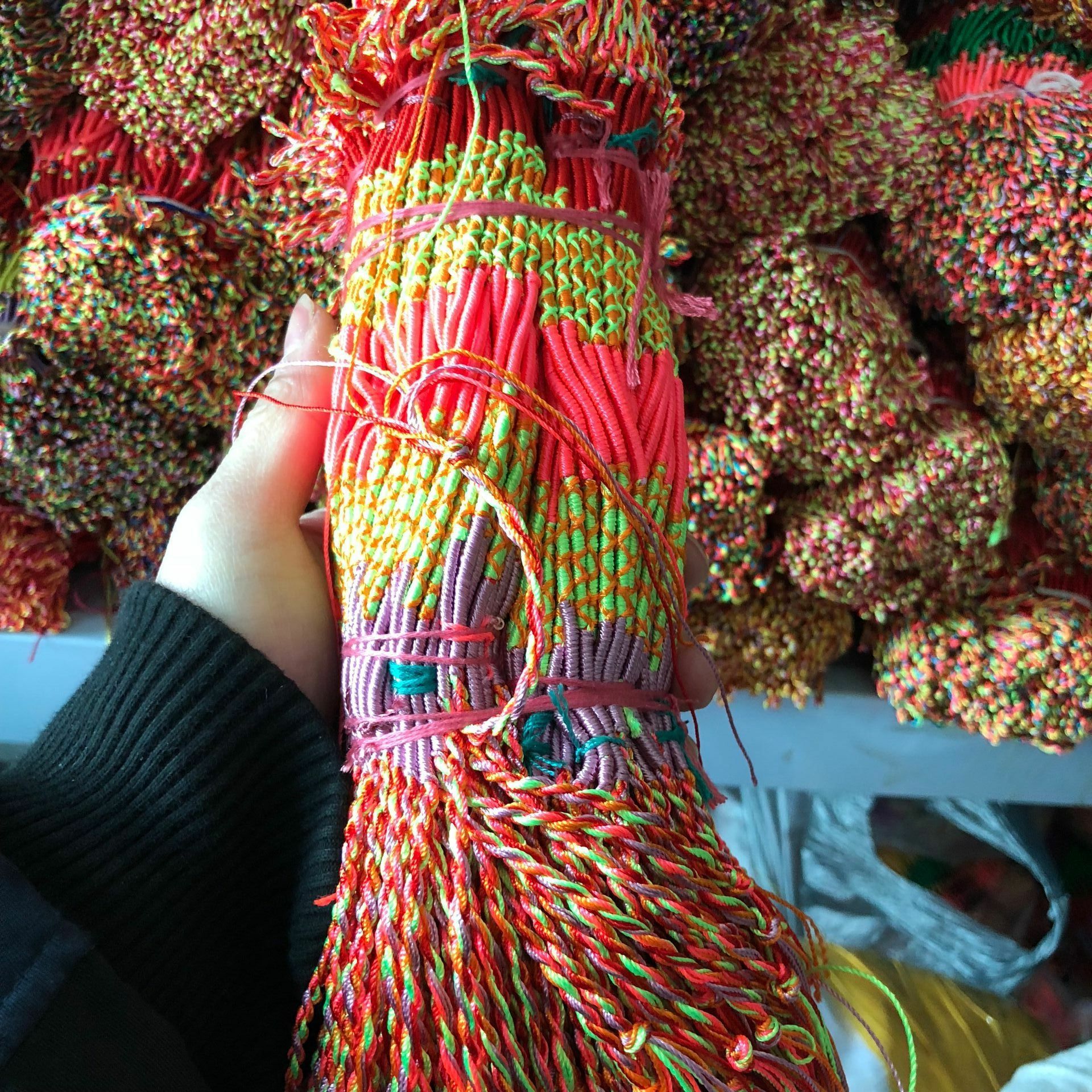 Boat Festival Colorful Rope Bracelet Colorful Ethnic Style Braiding Thread Peace and Lucky Colorful Rope Bracelet Strand Boat Festival Colorful Rope Bracelet Colorful Ethnic Style Braiding Thread Peace and Lucky Colorful Rope Bracelet Strand