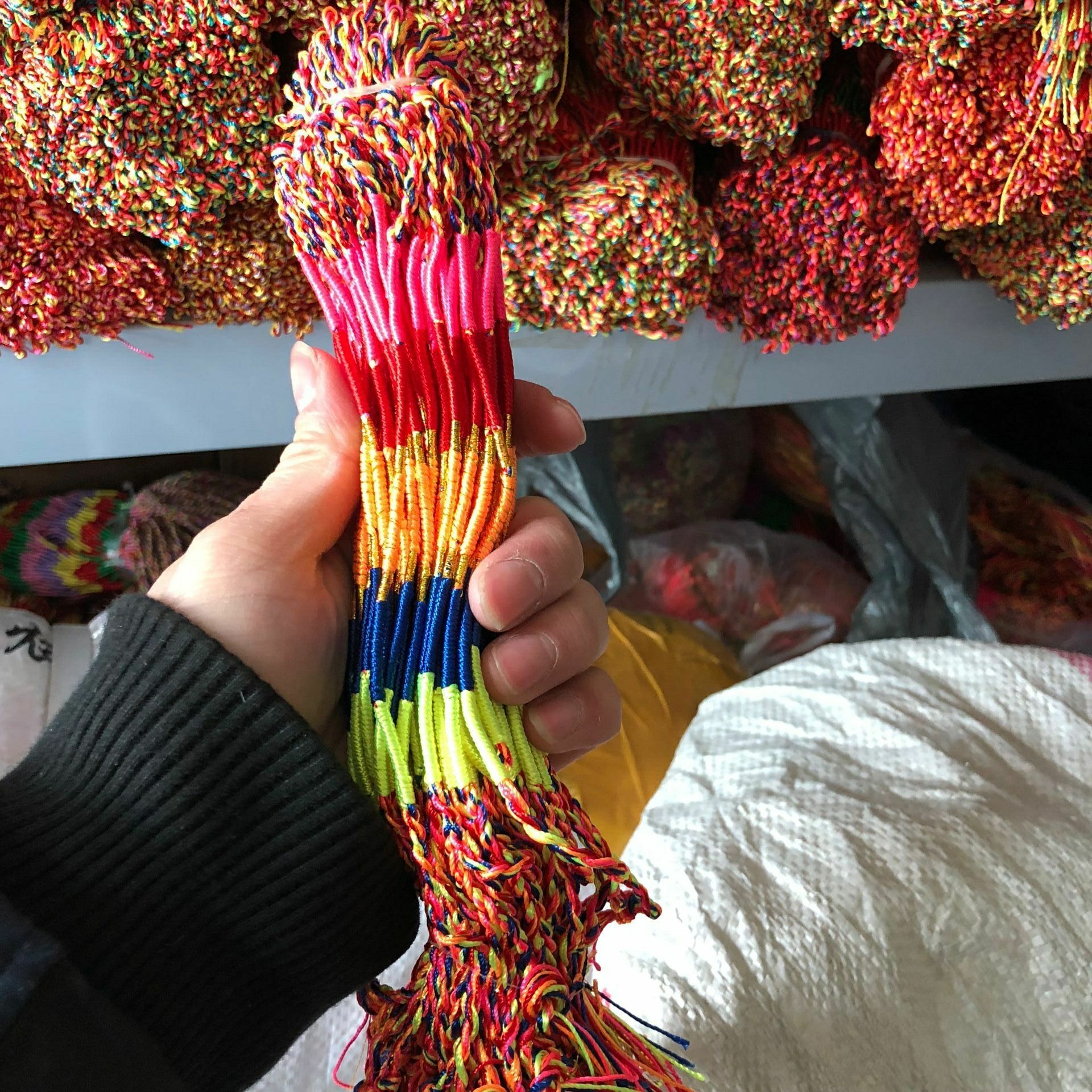Boat Festival Colorful Rope Bracelet Colorful Ethnic Style Braiding Thread Peace and Lucky Colorful Rope Bracelet Strand Boat Festival Colorful Rope Bracelet Colorful Ethnic Style Braiding Thread Peace and Lucky Colorful Rope Bracelet Strand