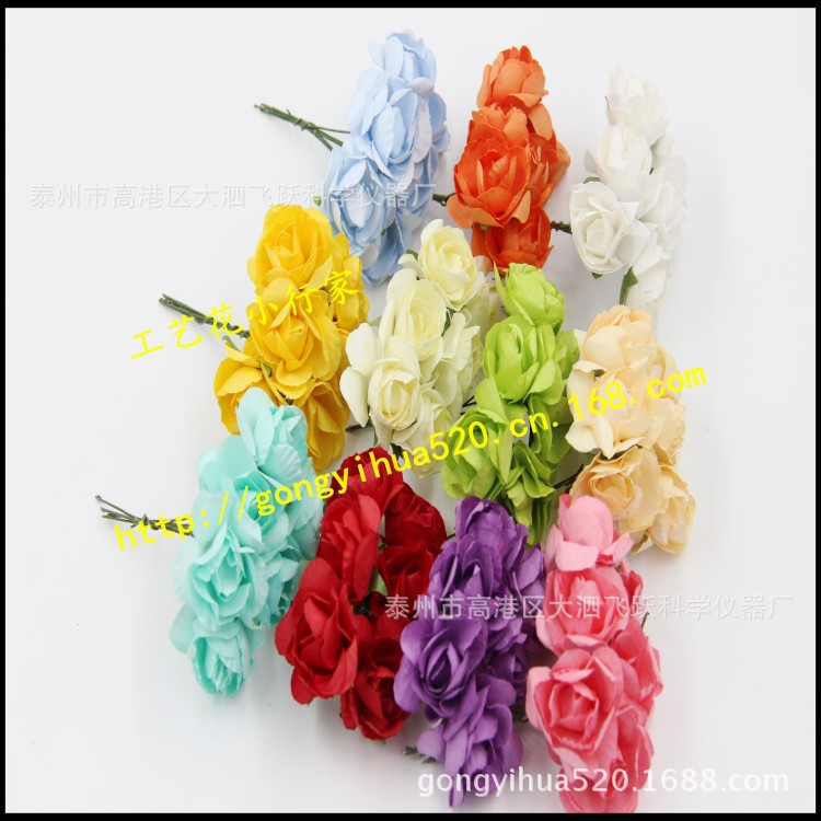 2. 5cm Azalea Peony Rose Handmade Simulation Paper Flower DIY Wedding Candies Box Garland Accessories Paper Flower Bouquet 2. 5cm Azalea Peony Rose Handmade Simulation Paper Flower DIY Wedding Candies Box Garland Accessories Paper Flower Bouquet