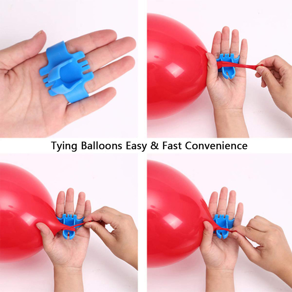 Amazon Balloon Garland Arch Bridge Night Blue White Balloon Paper Scrap Balloon Party Background DIY Decoration Supplies