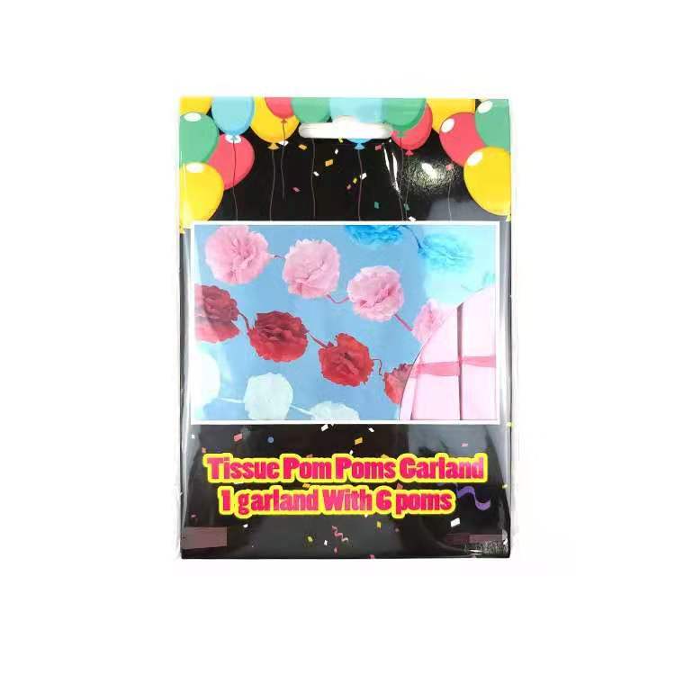 Paper Garland Holiday Supplies Decoration Party Supplies