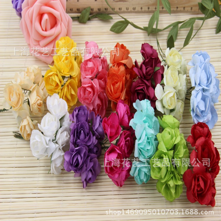 Garland Material Azalea Rose DIY Wedding Wedding Candies Box Embellished Gift Box Packaging Decoration Accessories Paper Flower Garland Material Azalea Rose DIY Wedding Wedding Candies Box Embellished Gift Box Packaging Decoration Accessories Paper Flower