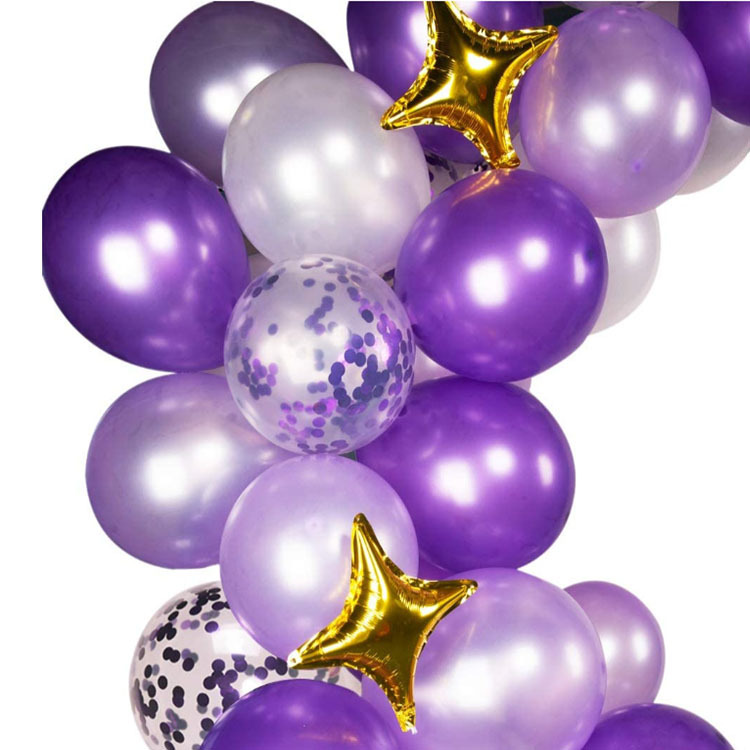 Amazon Hot Sale Purple Balloon Garland Purple Suit Colorful Paper Scrap Balloon Wedding Birthday Party Decoration Amazon Hot Sale Purple Balloon Garland Purple Suit Colorful Paper Scrap Balloon Wedding Birthday Party Decoration
