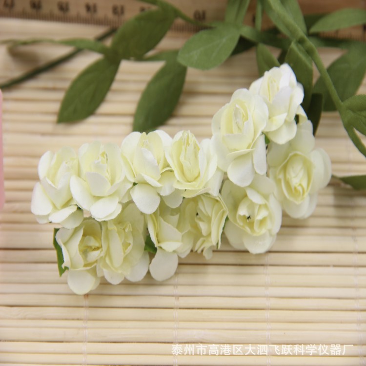 Garland Bracelet Material Paper Flower Medium Plum Artificial Flower Wedding Candies Box Packing Boxes Dried Flowers Bouquet Accessories Ornamental Flower