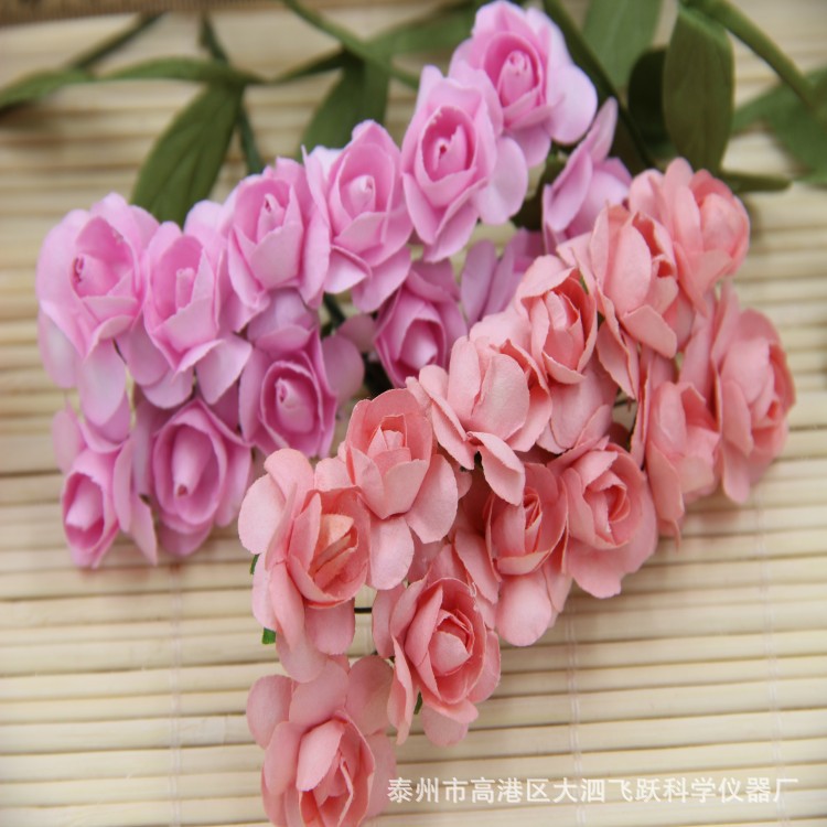 Garland Bracelet Material Paper Flower Medium Plum Artificial Flower Wedding Candies Box Packing Boxes Dried Flowers Bouquet Accessories Ornamental Flower