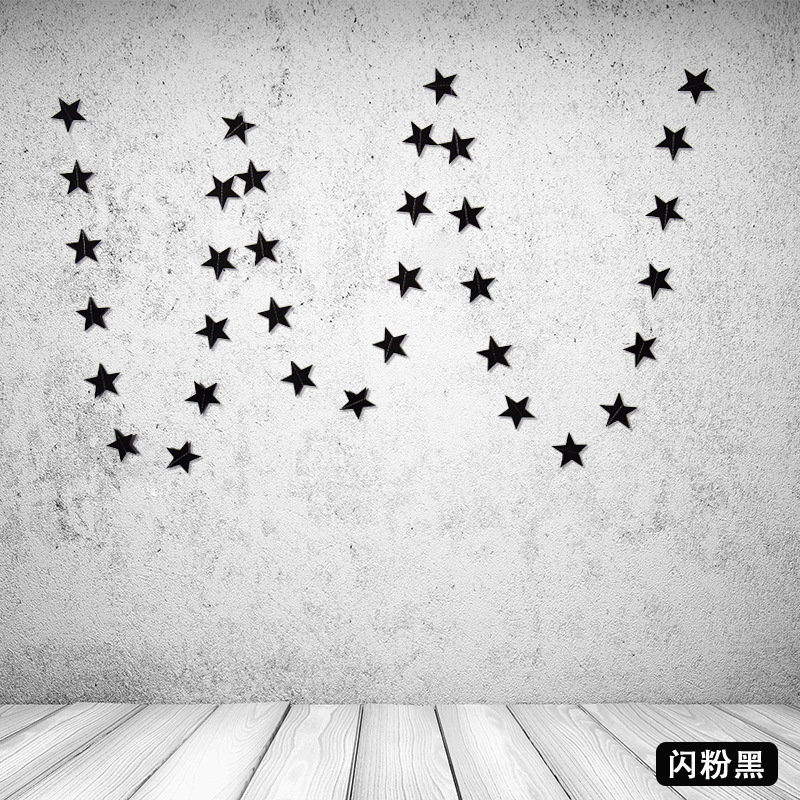 Mirror Wall Stickers FiveCorner Star Paper String Garland Christmas Decoration Wedding Party Flag Pulling Window Mirror Wall Stickers FiveCorner Star Paper String Garland Christmas Decoration Wedding Party Flag Pulling Window
