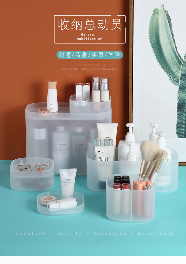 Desktop Storage Box Cosmetics Box with Lid Transparent Seperated Plastic Mask Box Lipstick Skin Care Storage Rack Desktop Storage Box Cosmetics Box with Lid Transparent Seperated Plastic Mask Box Lipstick Skin Care Storage Rack