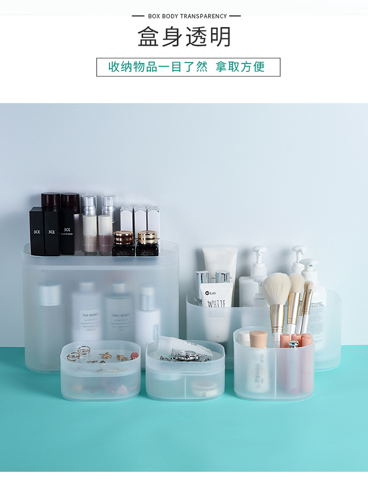 Desktop Storage Box Cosmetics Box with Lid Transparent Seperated Plastic Mask Box Lipstick Skin Care Storage Rack Desktop Storage Box Cosmetics Box with Lid Transparent Seperated Plastic Mask Box Lipstick Skin Care Storage Rack