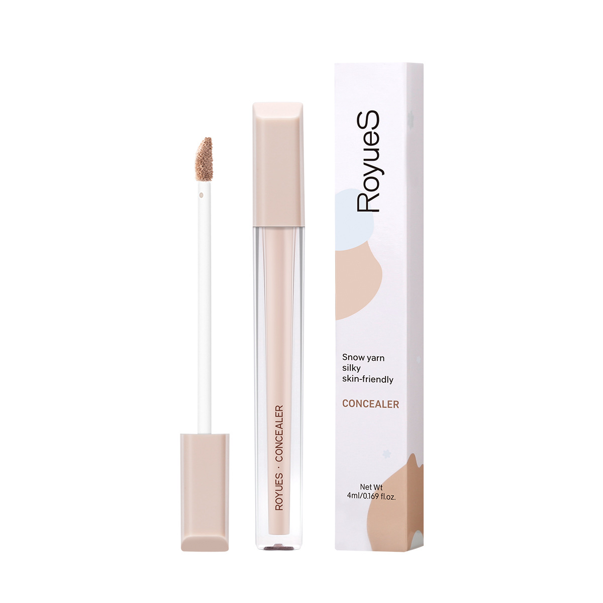 Cross-Border Liquid Concealer Cover Dark Circles Spots BB Cream Foundation Liquid Concealer Cosmetics Lipstick Mask Wholesale