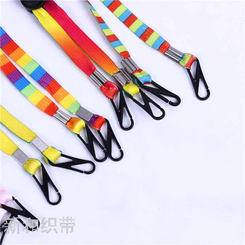 In Stock Wind Proof Rope Adjustable Mask Lanyard Ear Hanging Children&#039;s Anti-Lost Mask Sling
