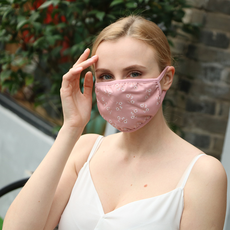 Small Floral Print Fashion Women's Autumn and Winter Style Mask Origin Supply Yiwu Factory in Stock Wholesale Dust Mask Small Floral Print Fashion Women's Autumn and Winter Style Mask Origin Supply Yiwu Factory in Stock Wholesale Dust Mask
