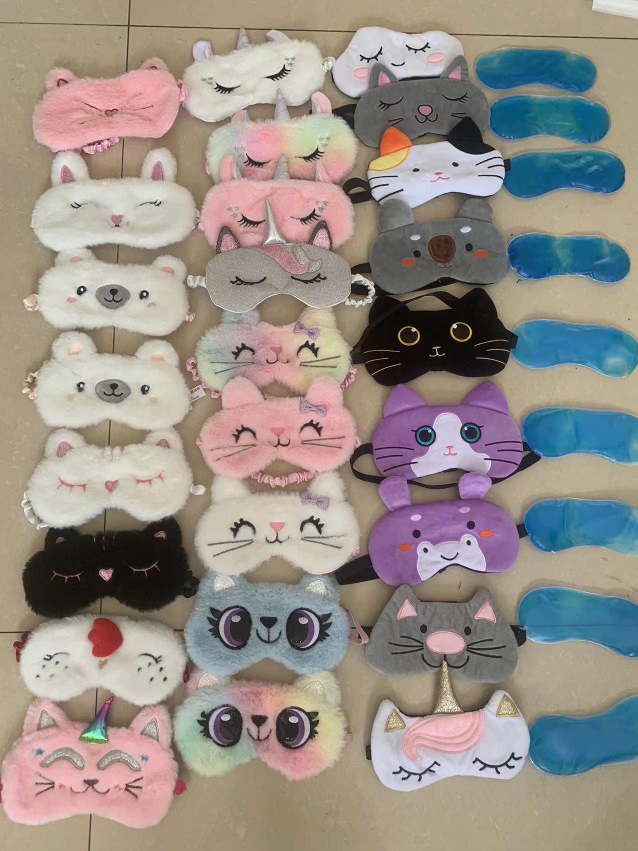 Foreign Trade New Reversible Sequins Cartoon Sleep Eye Mask Ice Pack Shading Shiny Two-Color Eye Mask Spot Supply Foreign Trade New Reversible Sequins Cartoon Sleep Eye Mask Ice Pack Shading Shiny Two-Color Eye Mask Spot Supply