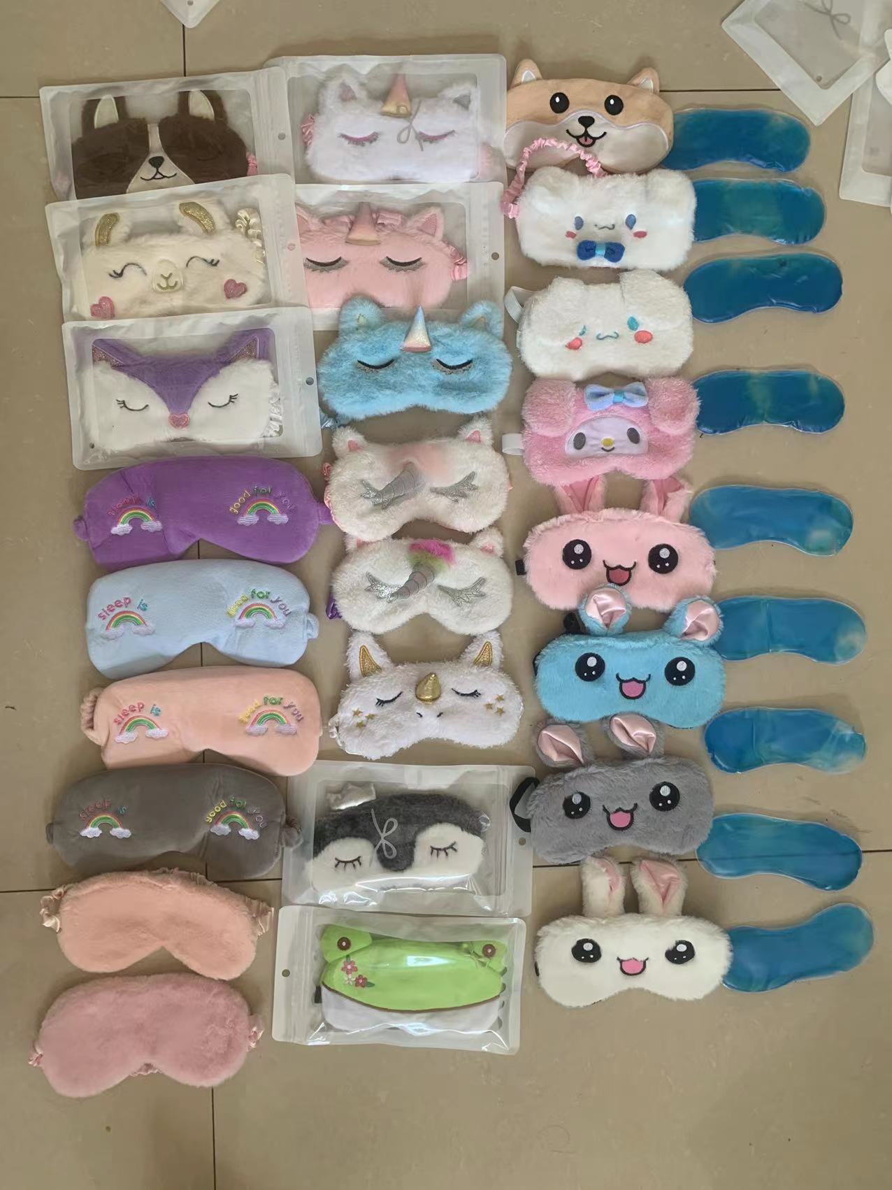 Foreign Trade New Reversible Sequins Cartoon Sleep Eye Mask Ice Pack Shading Shiny Two-Color Eye Mask Spot Supply Foreign Trade New Reversible Sequins Cartoon Sleep Eye Mask Ice Pack Shading Shiny Two-Color Eye Mask Spot Supply
