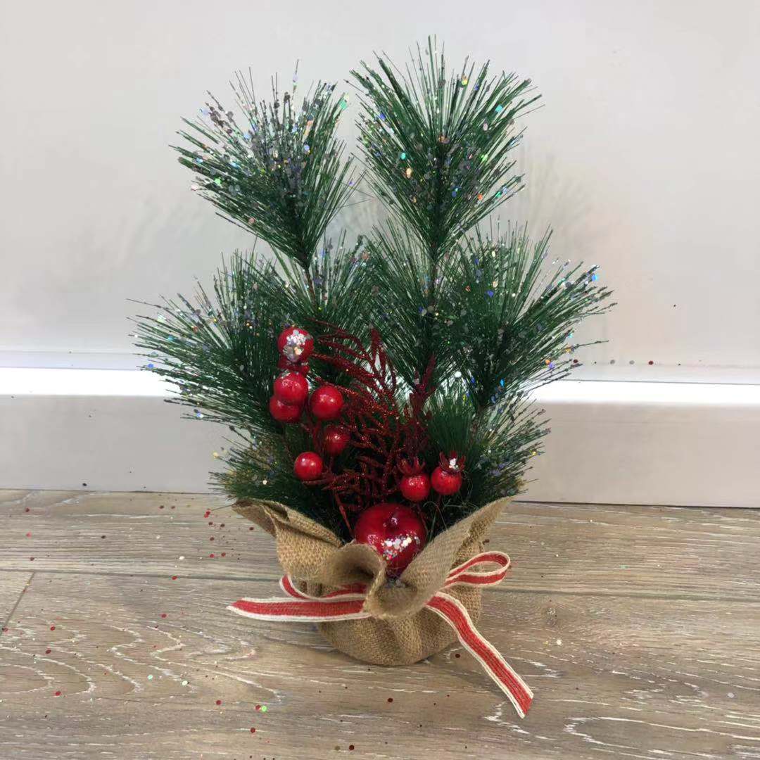 Christmas gift sets pine needles tree miniature pine Christmas decorations Christmas flower POTS resemble pine trees Christmas gift sets pine needles tree miniature pine Christmas decorations Christmas flower POTS resemble pine trees