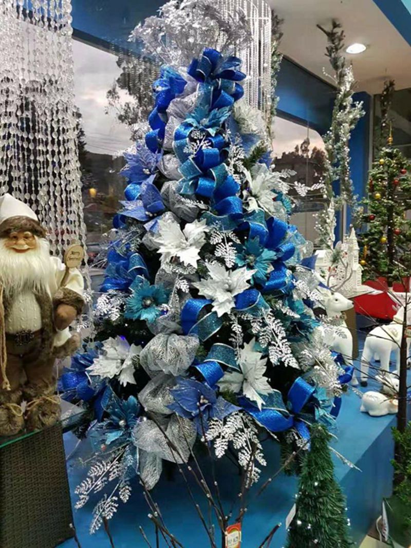 Manufacturer Christmas decoration Christmas flower with Flash powder and sequins D21cm Simulation Of Christmas flower Manufacturer Christmas decoration Christmas flower with Flash powder and sequins D21cm Simulation Of Christmas flower