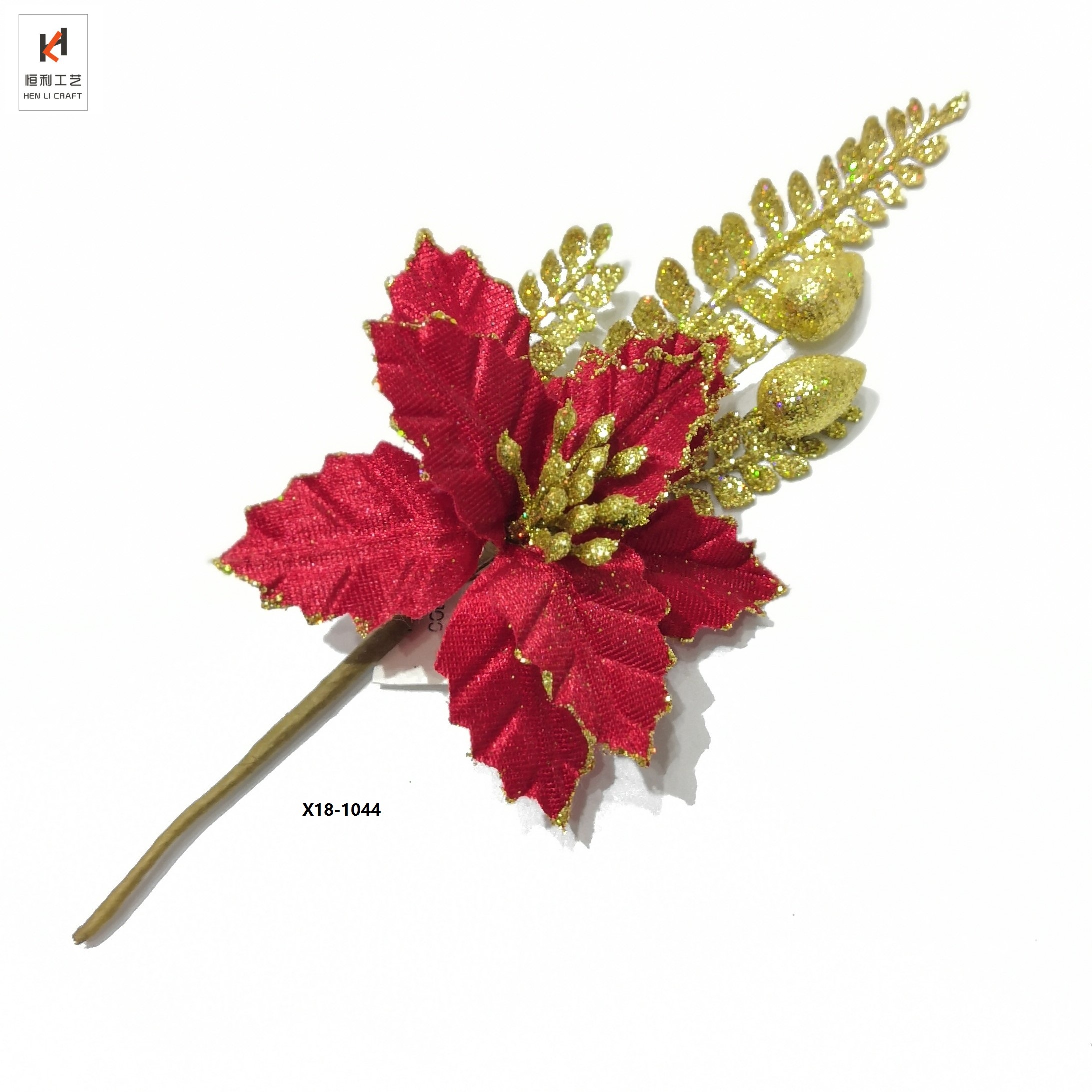 Christmas Flower Christmas Tree Accessories Christmas Gift Box Accessories Christmas Hanging Ornaments Poinsettia