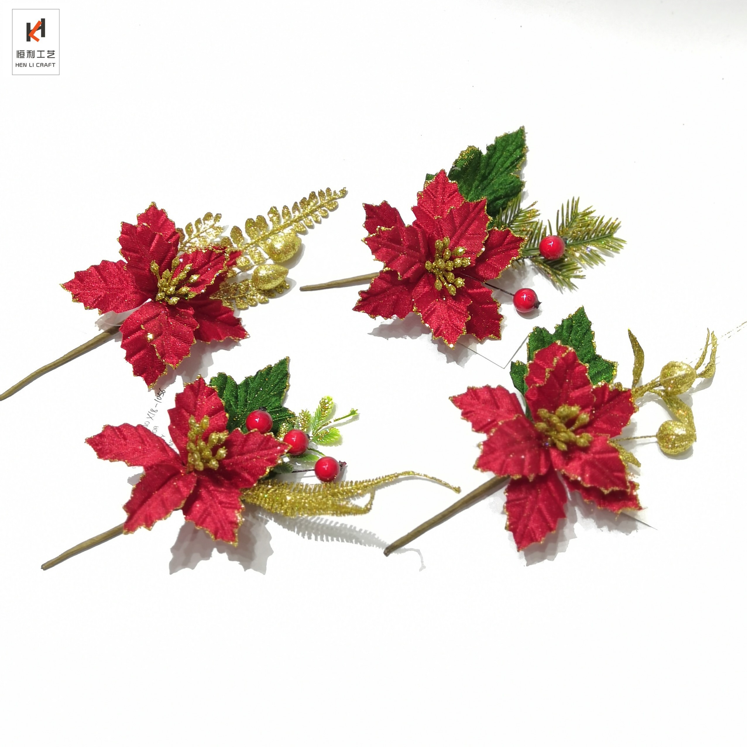 Christmas Flower Christmas Tree Accessories Christmas Gift Box Accessories Christmas Hanging Ornaments Poinsettia Christmas Flower Christmas Tree Accessories Christmas Gift Box Accessories Christmas Hanging Ornaments Poinsettia