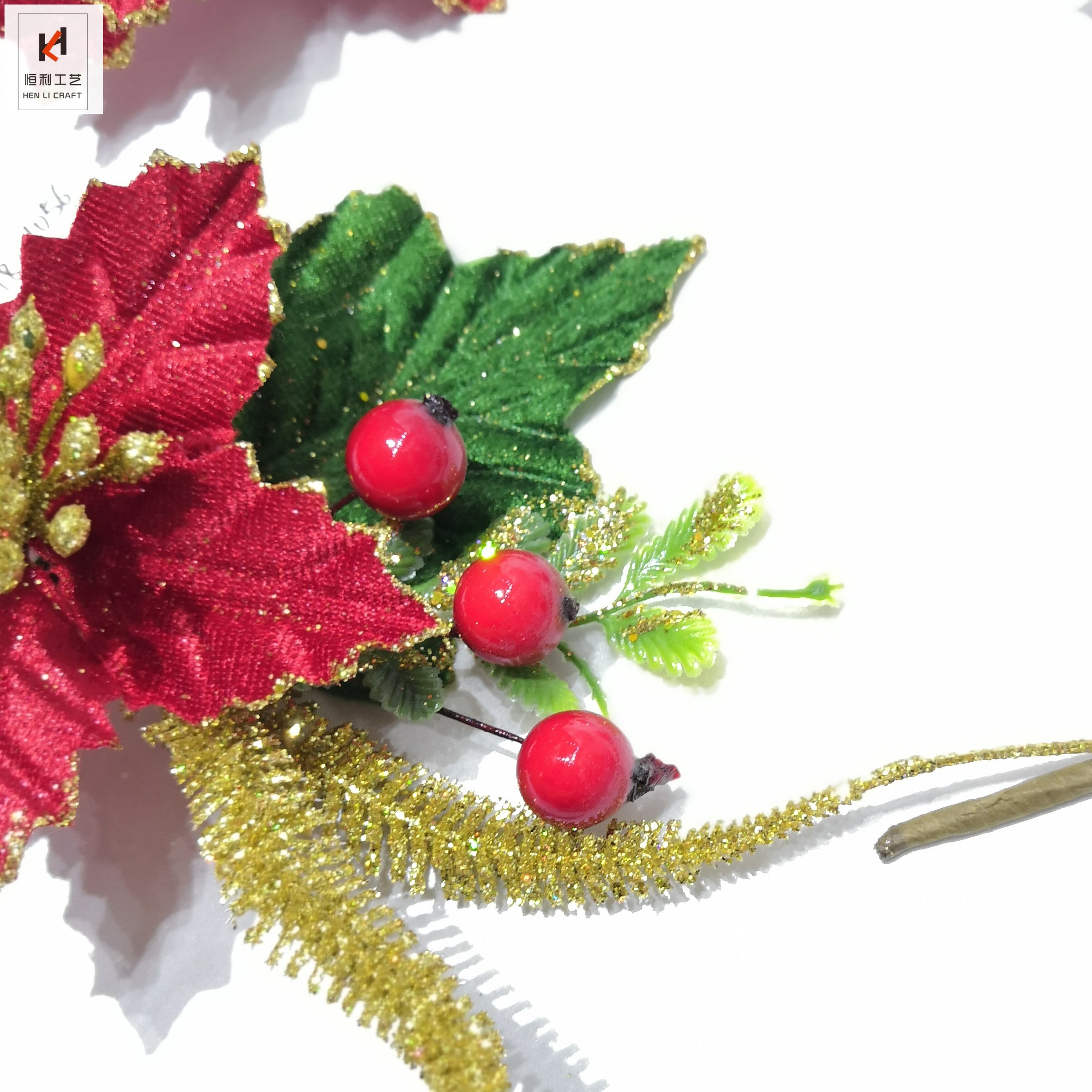 Christmas Flower Christmas Tree Accessories Christmas Gift Box Accessories Christmas Hanging Ornaments Poinsettia Christmas Flower Christmas Tree Accessories Christmas Gift Box Accessories Christmas Hanging Ornaments Poinsettia