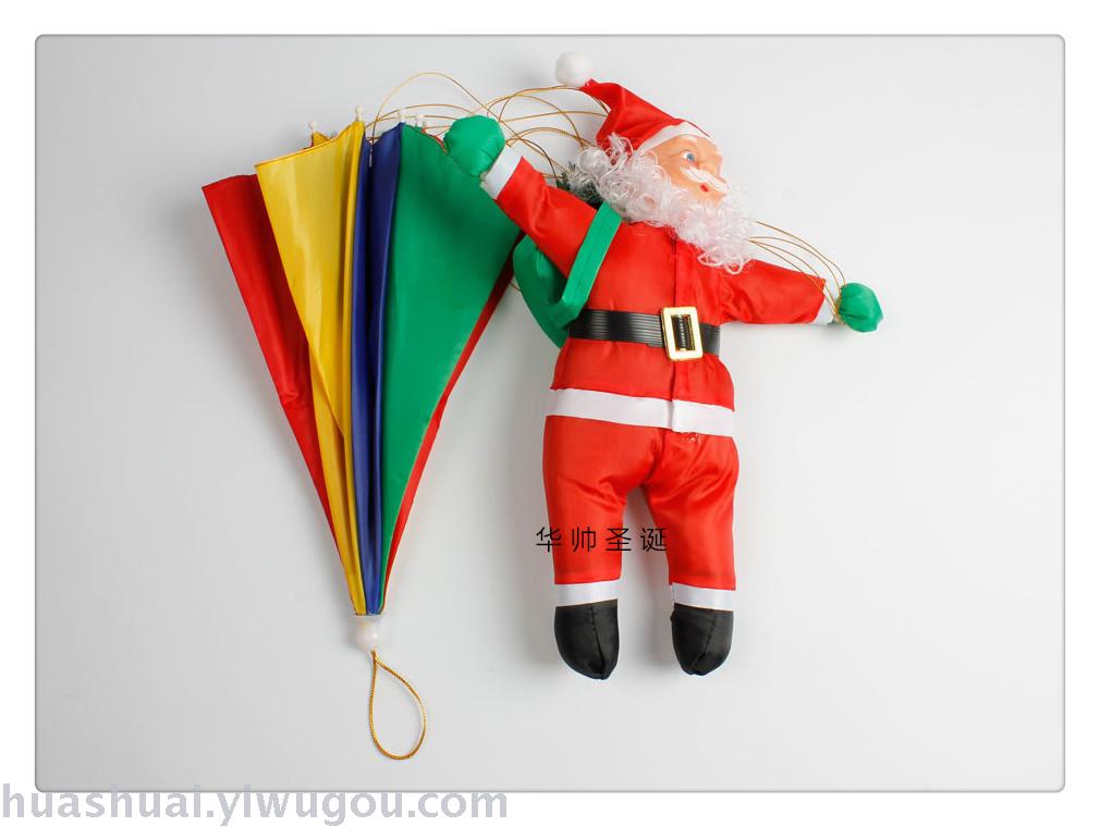 Christmas Parachute Christmas decorations Santa Claus atrium Ornaments Christmas Parachute Christmas decorations Santa Claus atrium Ornaments