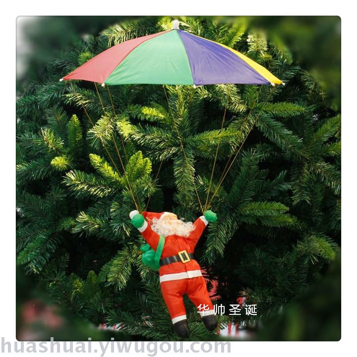 Christmas Parachute Christmas decorations Santa Claus atrium Ornaments