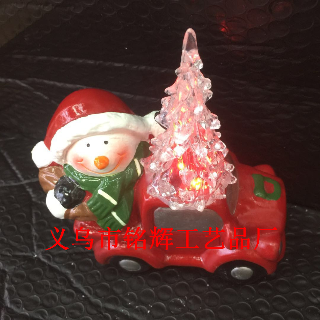 Santa Claus Christmas tree Christmas Christmas tree scene