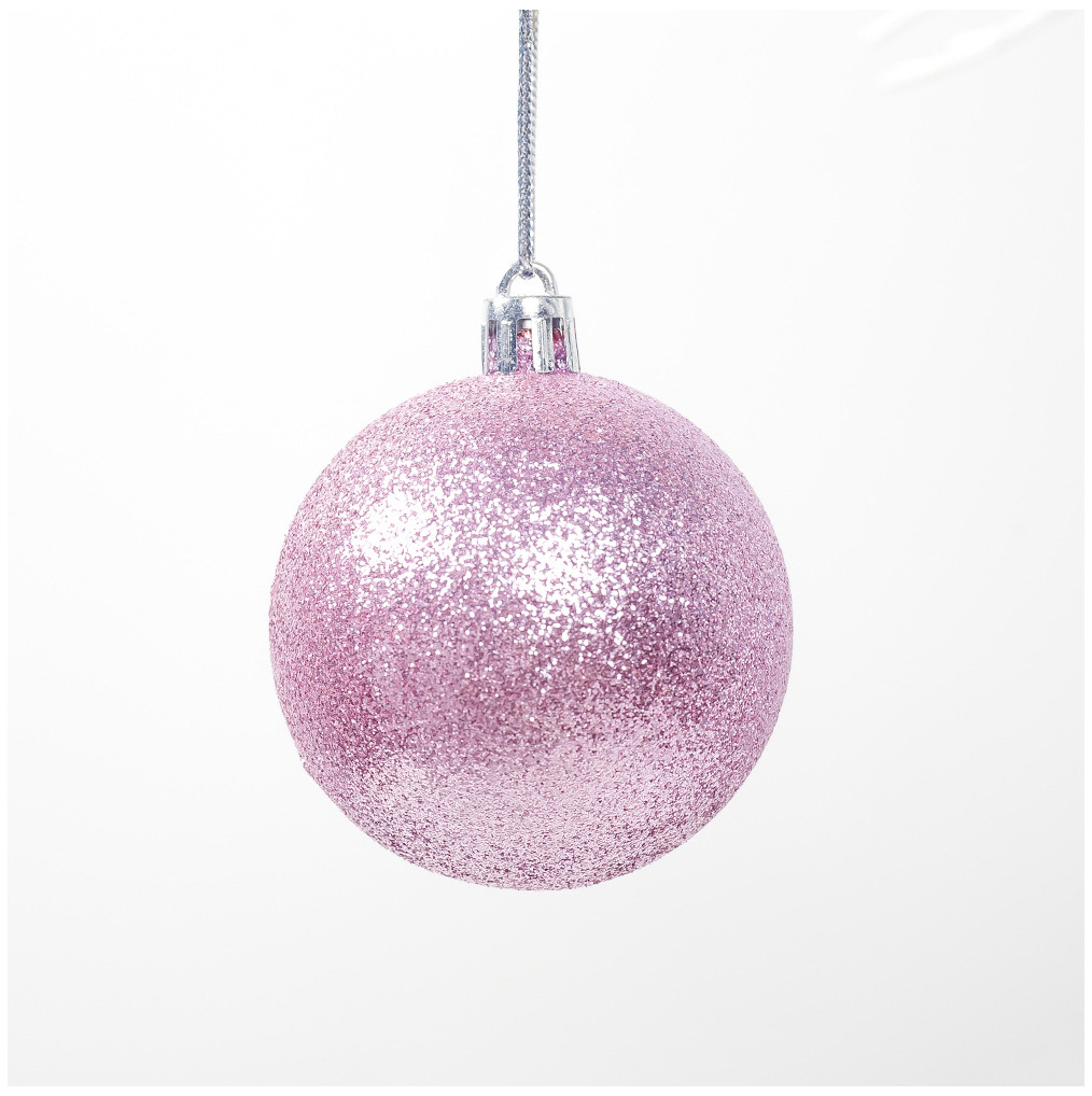 Christmas ball  Pendant Christmas Supplies Gift Decoration Colorful Ball 6 CM12 Boxed PVC Christmas Display Ball
