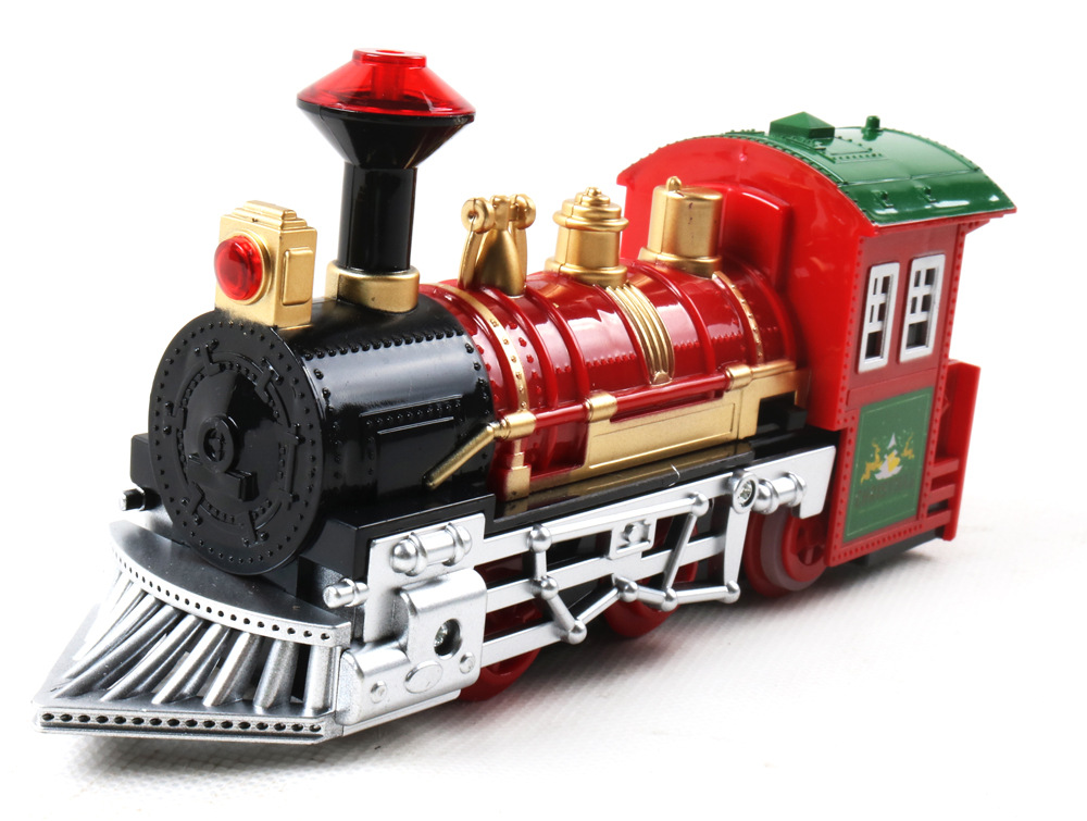 Train Toy Cross-Border Supply Boy Toy Car Electric Rail Car Children's Toy Christmas Train Gift Foreign Trade New