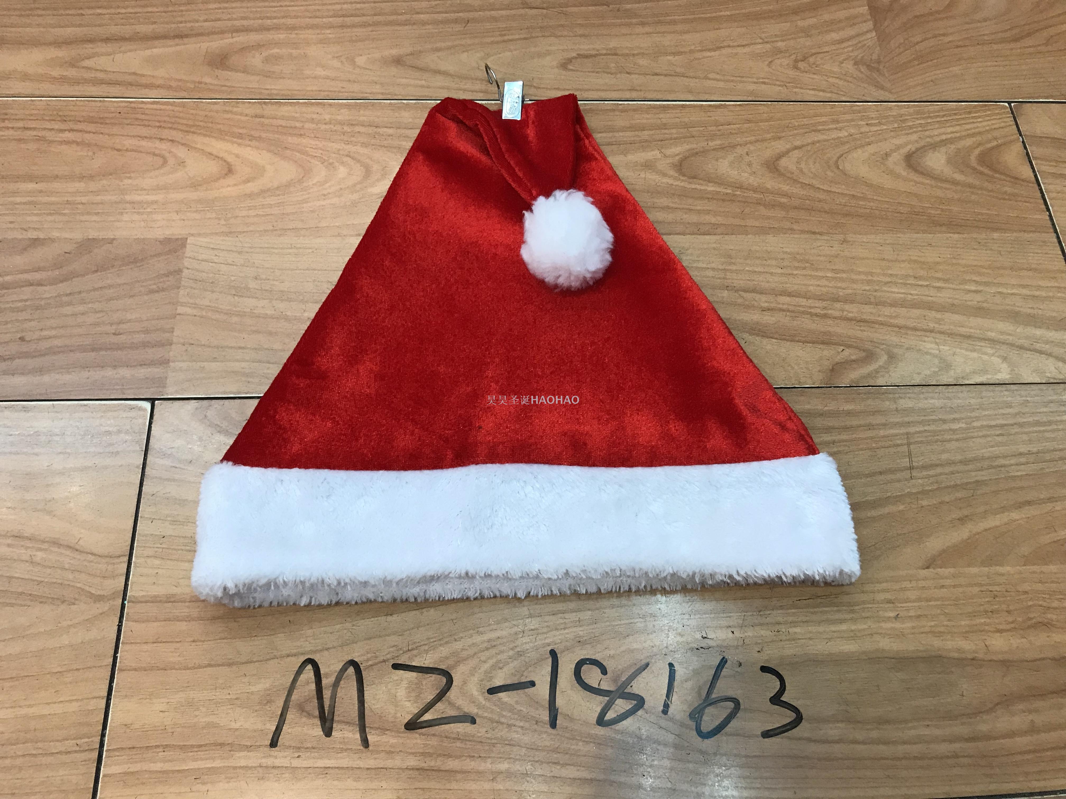 Christmas Hat High-Grade Velvet Hat Christmas Holiday Decoration Party Supplies Adult Christmas Hat Factory Direct Sales Christmas Hat High-Grade Velvet Hat Christmas Holiday Decoration Party Supplies Adult Christmas Hat Factory Direct Sales