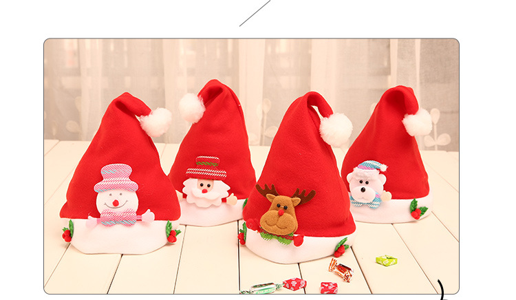 Christmas Decorations Christmas Stickers Bead Caps Cartoon Children Hat Non-Woven Christmas Antler Hat Doll Christmas Hat Christmas Decorations Christmas Stickers Bead Caps Cartoon Children Hat Non-Woven Christmas Antler Hat Doll Christmas Hat