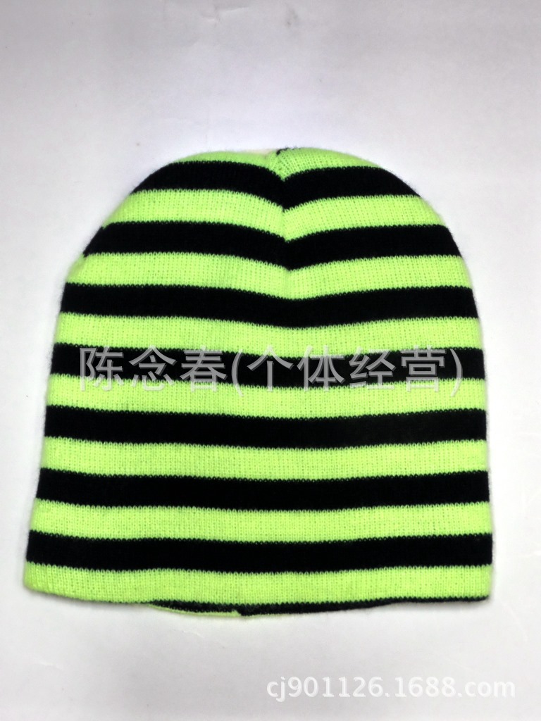 Special!!!!!!!!!!!!!!! South Chesapeake 's new fluorescent striped knit cap, knit cap, pointy hat, ribbed Christmas hat Special!!!!!!!!!!!!!!! South Chesapeake 's new fluorescent striped knit cap, knit cap, pointy hat, ribbed Christmas hat