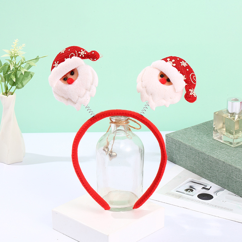 New Christmas Headband Children Headwear Christmas Hat Headband Hairpin Adult Snowman Antlers Head Buckle Decoration Dress up New Christmas Headband Children Headwear Christmas Hat Headband Hairpin Adult Snowman Antlers Head Buckle Decoration Dress up