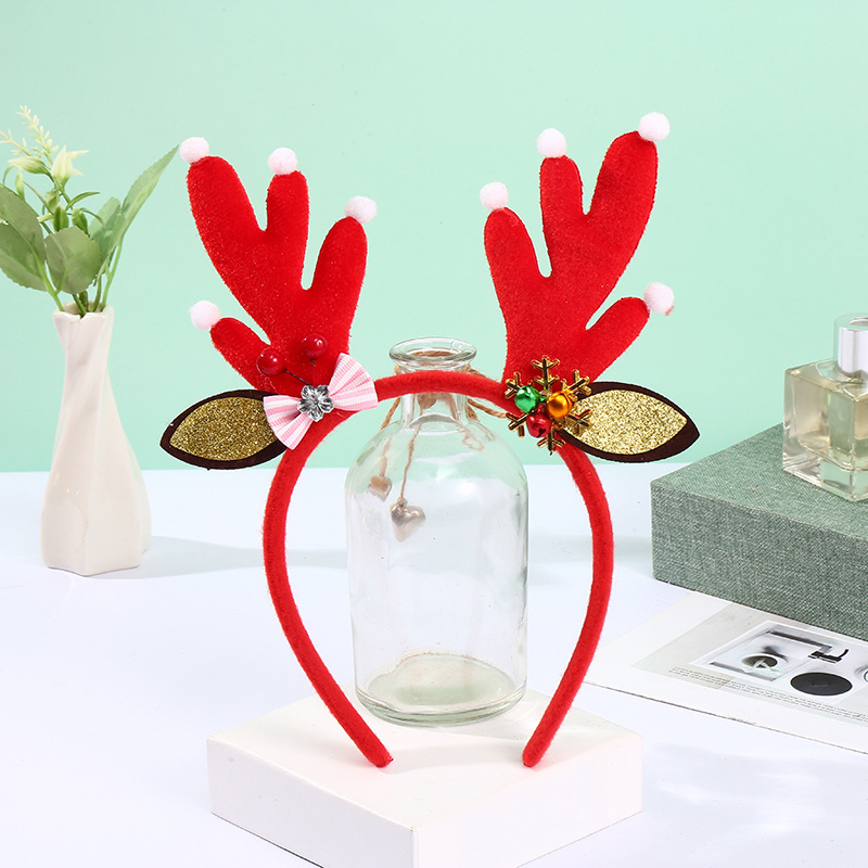 New Christmas Headband Children Headwear Christmas Hat Headband Hairpin Adult Snowman Antlers Head Buckle Decoration Dress up New Christmas Headband Children Headwear Christmas Hat Headband Hairpin Adult Snowman Antlers Head Buckle Decoration Dress up