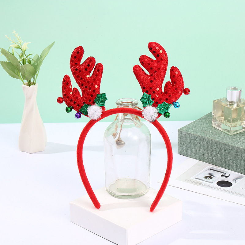 New Christmas Headband Children Headwear Christmas Hat Headband Hairpin Adult Snowman Antlers Head Buckle Decoration Dress up New Christmas Headband Children Headwear Christmas Hat Headband Hairpin Adult Snowman Antlers Head Buckle Decoration Dress up