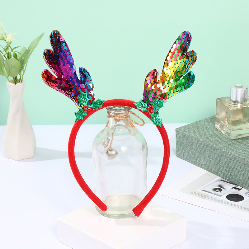 New Christmas Headband Children Headwear Christmas Hat Headband Hairpin Adult Snowman Antlers Head Buckle Decoration Dress up New Christmas Headband Children Headwear Christmas Hat Headband Hairpin Adult Snowman Antlers Head Buckle Decoration Dress up