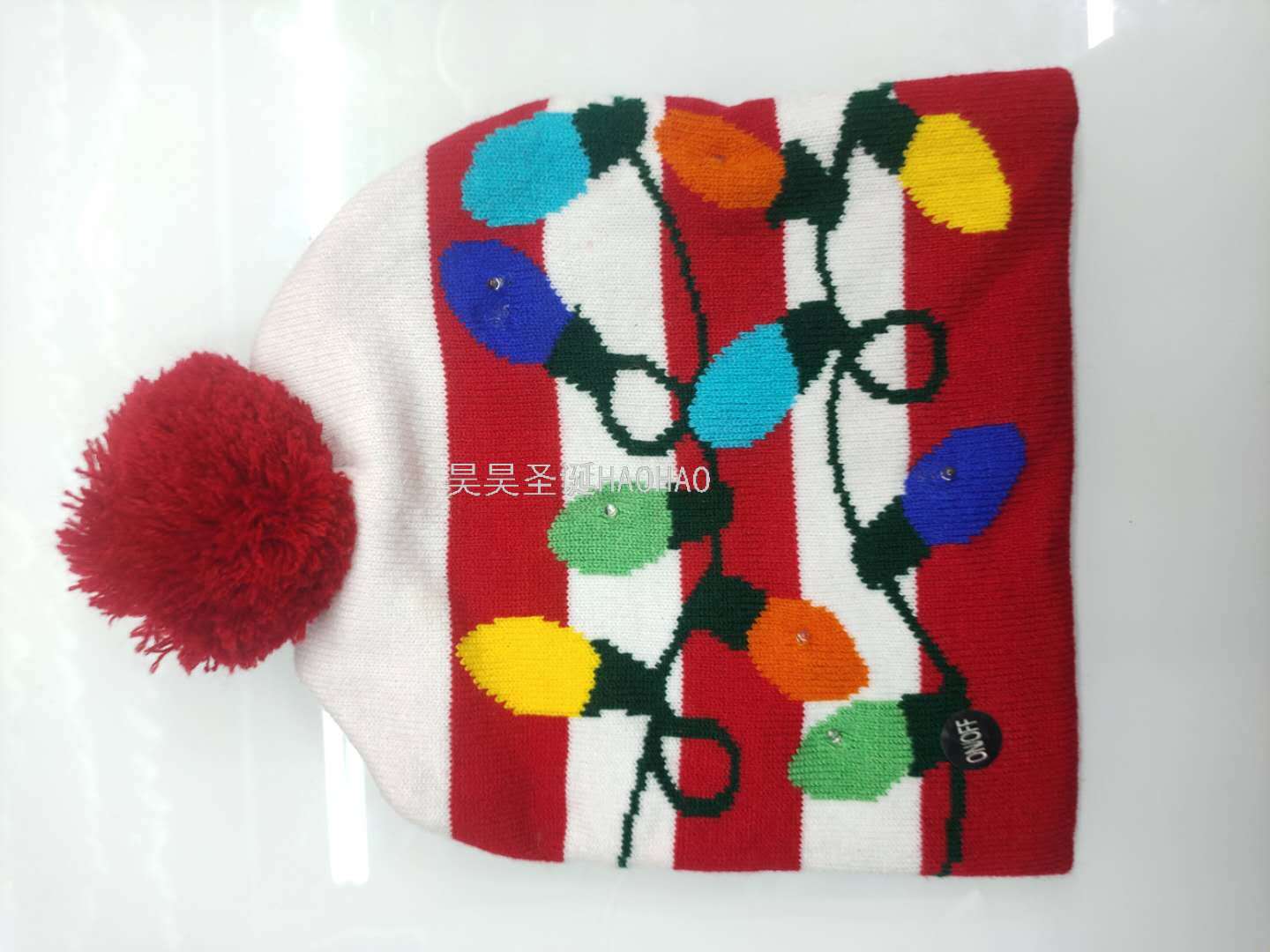 Wool Christmas Hat Adult and Children Knitted Christmas Hat Christmas Hat Colorful Luminous Knitted Hat High-End Elderly Christmas Hat Wool Christmas Hat Adult and Children Knitted Christmas Hat Christmas Hat Colorful Luminous Knitted Hat High-End Elderly Christmas Hat