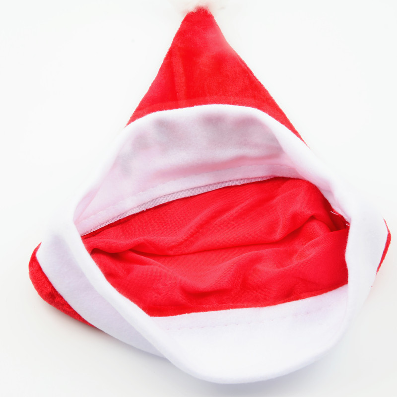 Christmas Adult Hat Christmas Decoration Christmas Hat Adult Gold Velvet plus Embroidery English Merry Christmas